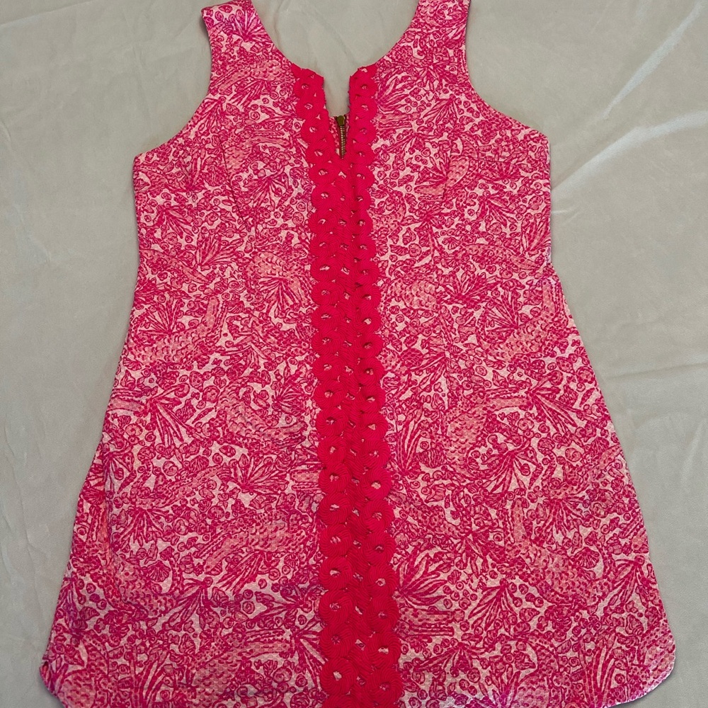 Lilly Pulitzer for Target Vibrant Pink Floral Dress